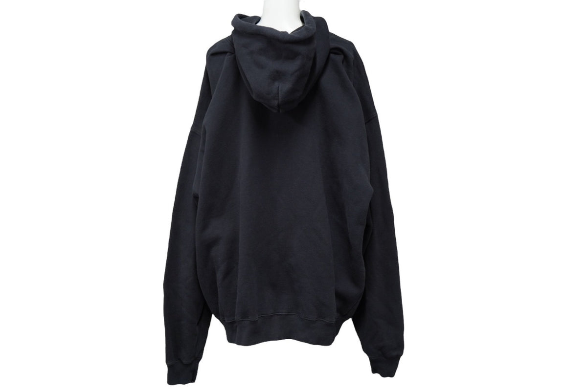 BALENCIAGA バレンシアガ バービーロゴプリントプルオーバーパーカー 19AW ブラック 583215 TFV60 サイズL 美品 中古  62641 – Casanova Vintage