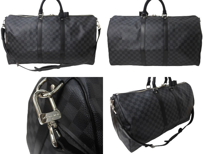 極美品 LOUIS VUITTON ルイヴィトン キーポル バンドリエール55