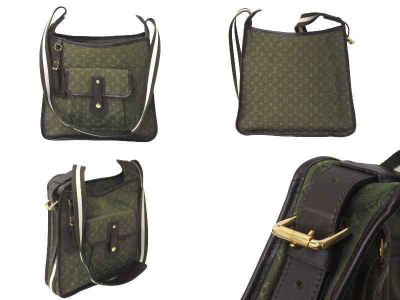 LOUIS VUITTON ルイ ヴィトン ブザスマリーケイト ショルダーバッグ M92322 モノグラムミニ カーキ ゴールド金具 美品 中古  62730 – Casanova Vintage