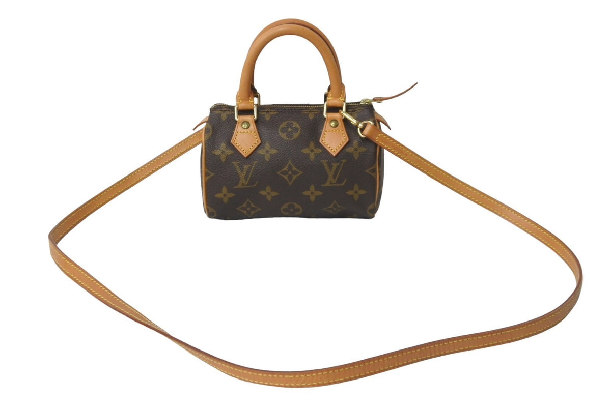 極美品 LOUIS VUITTON ルイヴィトン ミニ・スピーディ スト付き