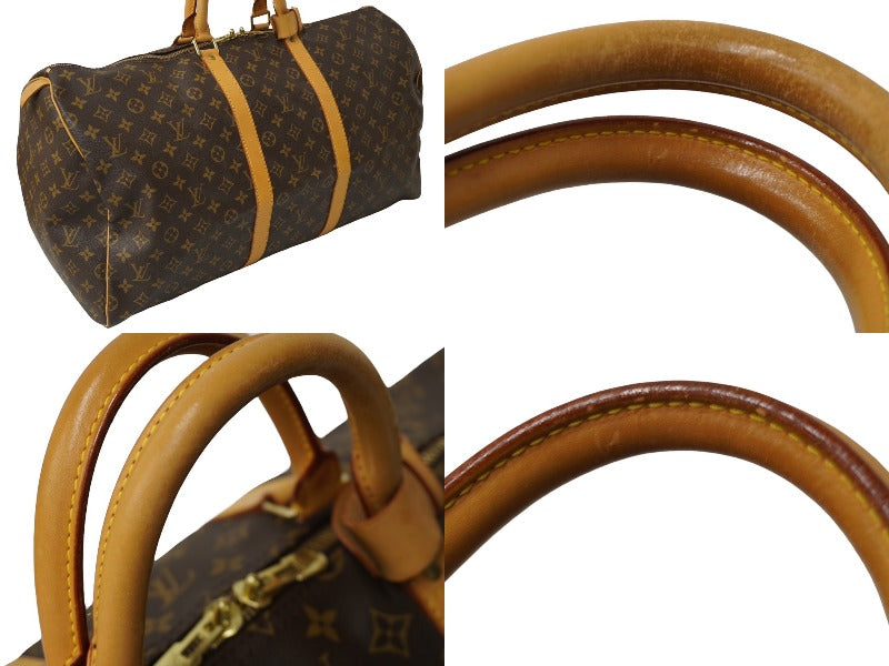 中古】LOUIS VUITTON(ルイヴィトン) 遅かれ キーポル55 ボストンバッグ モノグラム・キャンバス