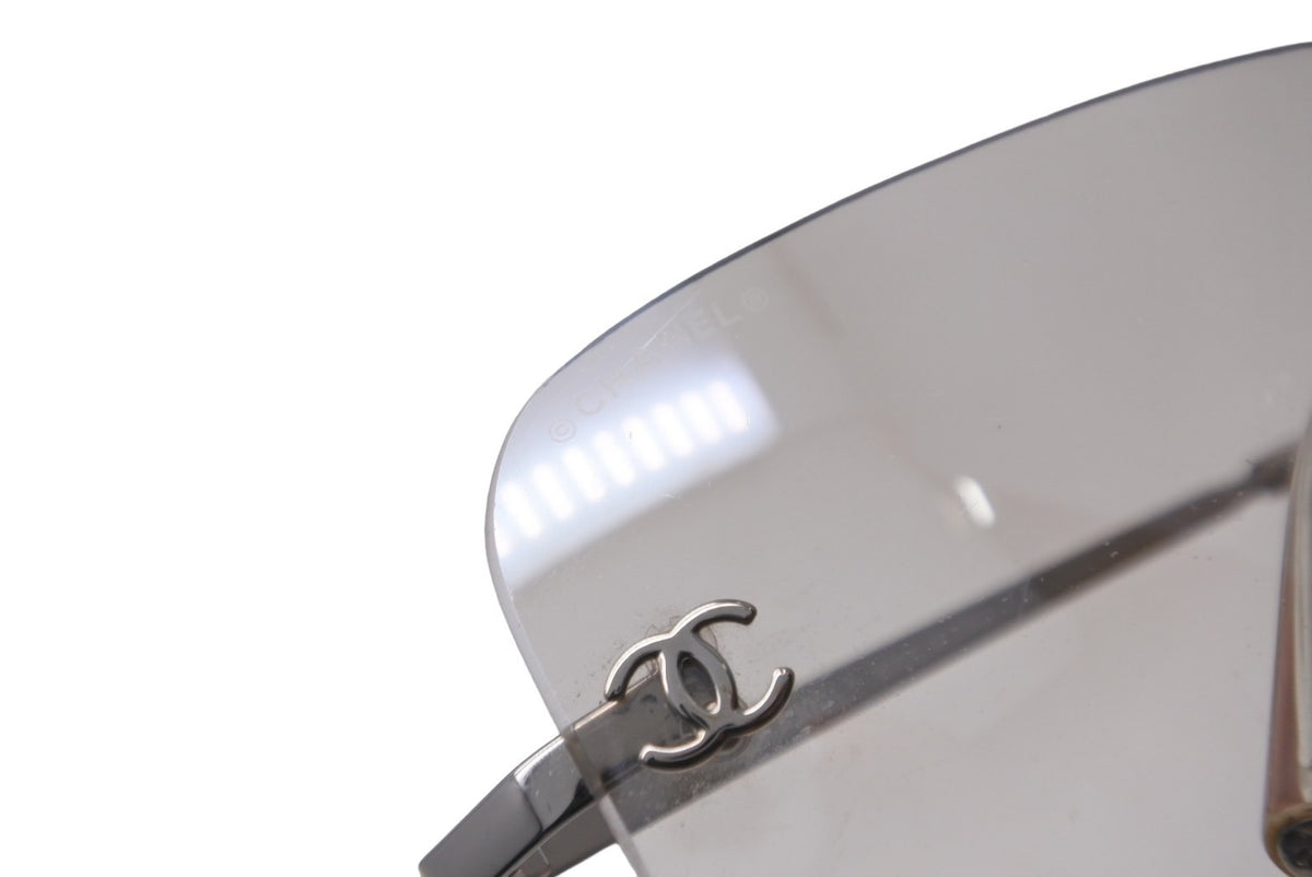 CHANEL シャネル リムレスサングラス ココマーク 4017 c.124/61 クリア