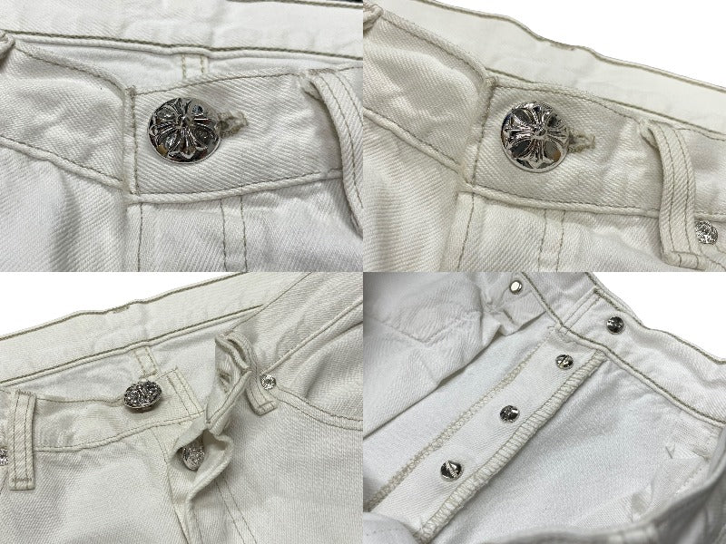 CHROME HEARTS クロムハーツ リーバイス レオパード デニムパンツ 501 ...