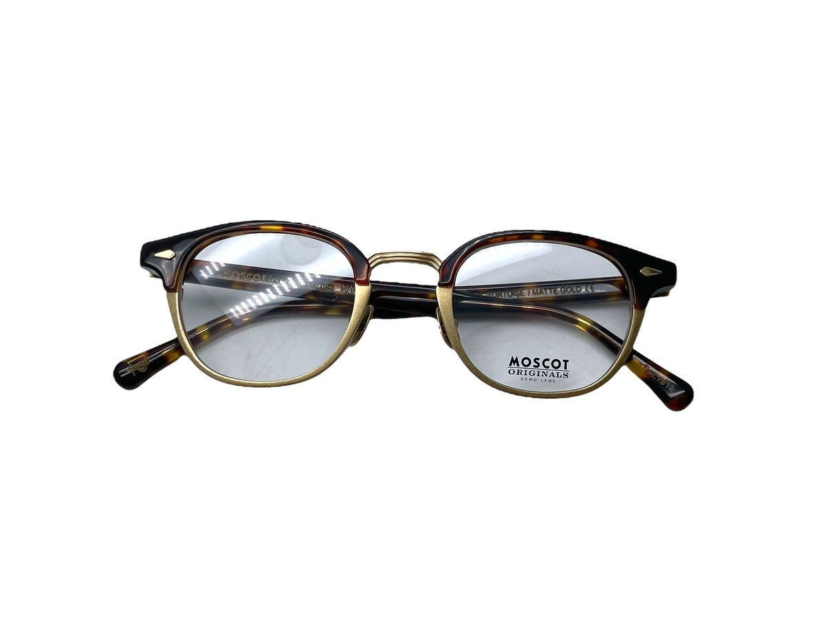 新品同様 MOSCOT モスコット LEMTOSH レムトッシュ メガネ 伊達眼鏡 110383281 アセテート ブラウン  サイズ46◻︎23-145 中古 63916 – Casanova Vintage