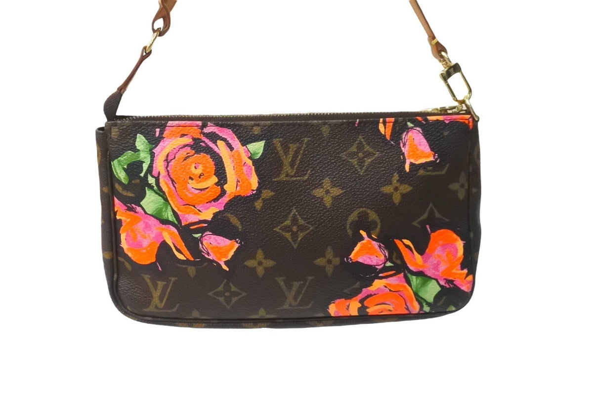 LOUIS VUITTON ルイヴィトン モノグラムローズ ポシェット アクセソワ