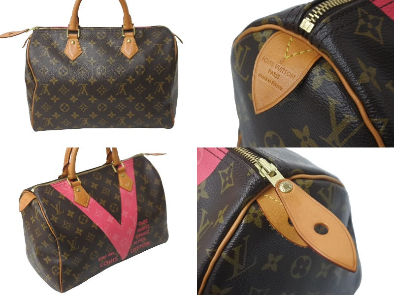 LouisVuitton ルイヴィトン V スピーディ30 ボストンバッグ モノグラムV M41533 モノグラムキャンバス 美品 中古 64205  – Casanova Vintage