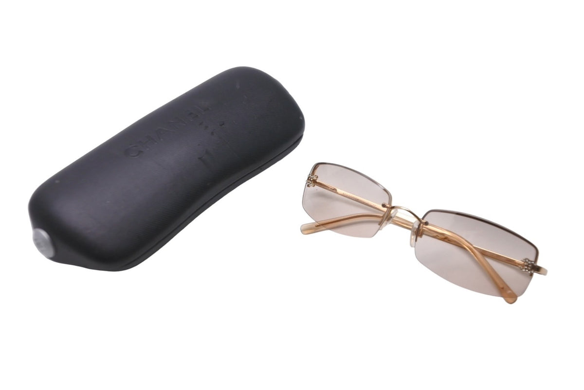CHANEL シャネル サングラス ココマーク リムレス 56◻︎16 130 4093-B