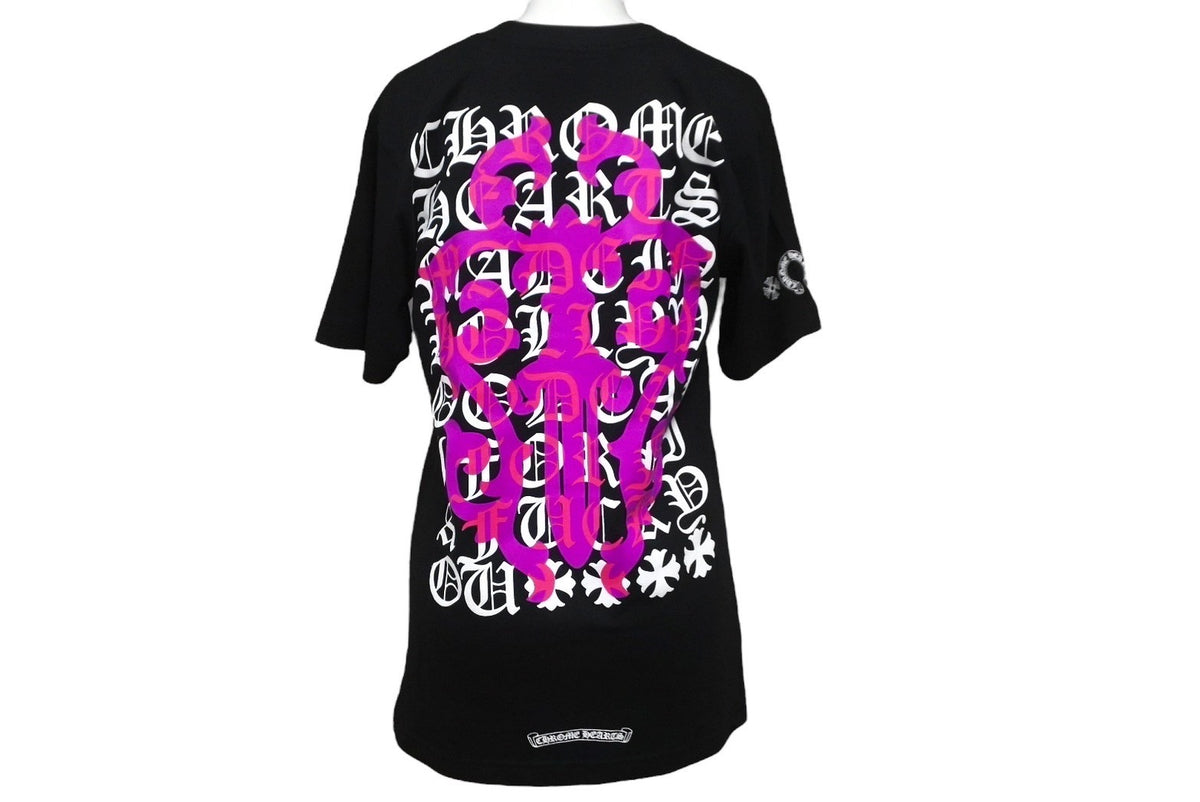 極美品 CHROME HEARTS ハーフダガーロゴ 半袖カットソー M 極美品 CHROME HEARTS ハーフダガーロゴ 半袖カットソー M 極美品