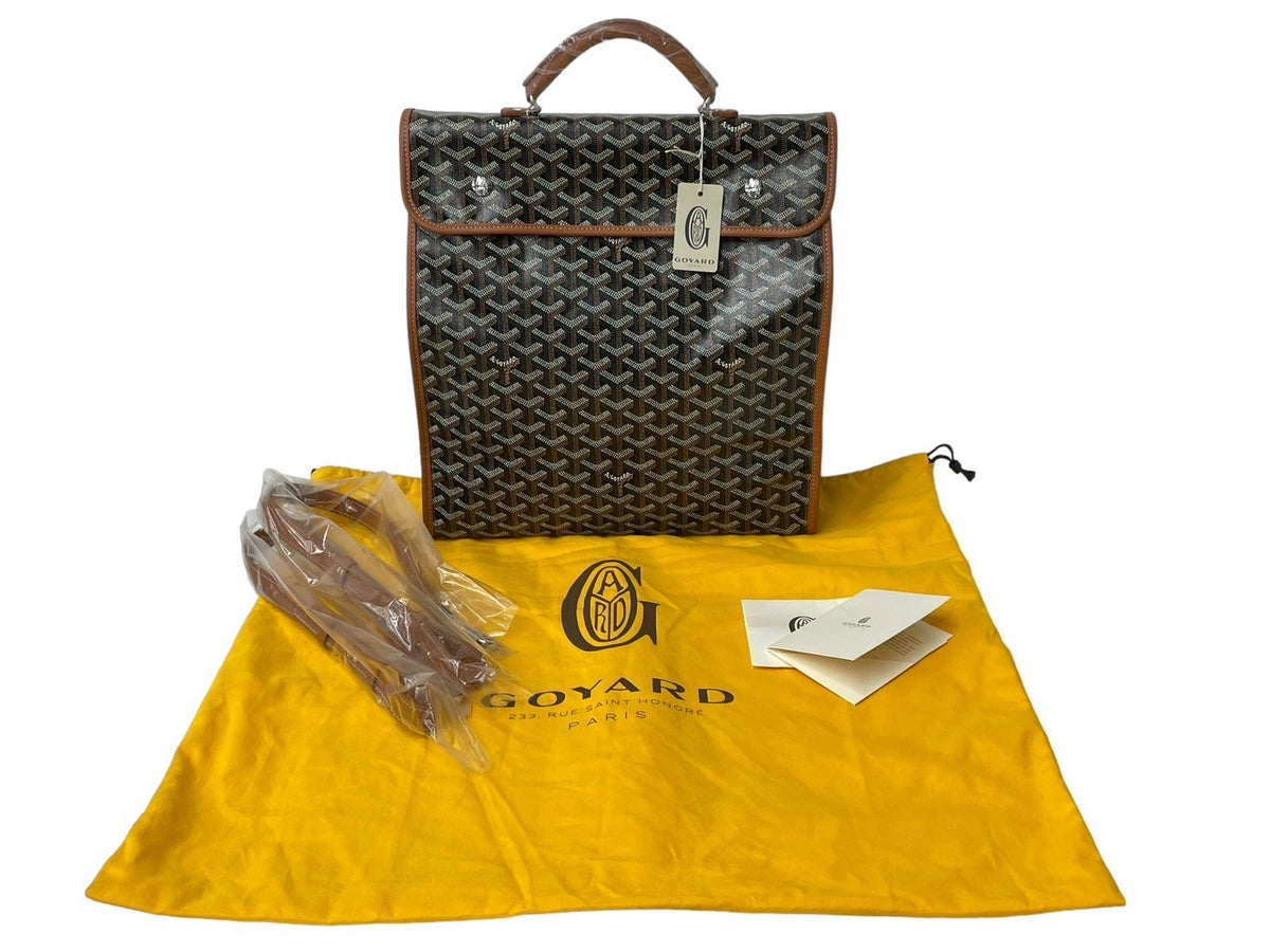 新品未使用 GOYARD ゴヤール リュック デイパック サンレジェ バックバック PVC レザー ブラウン 中古 64616 – Casanova  Vintage