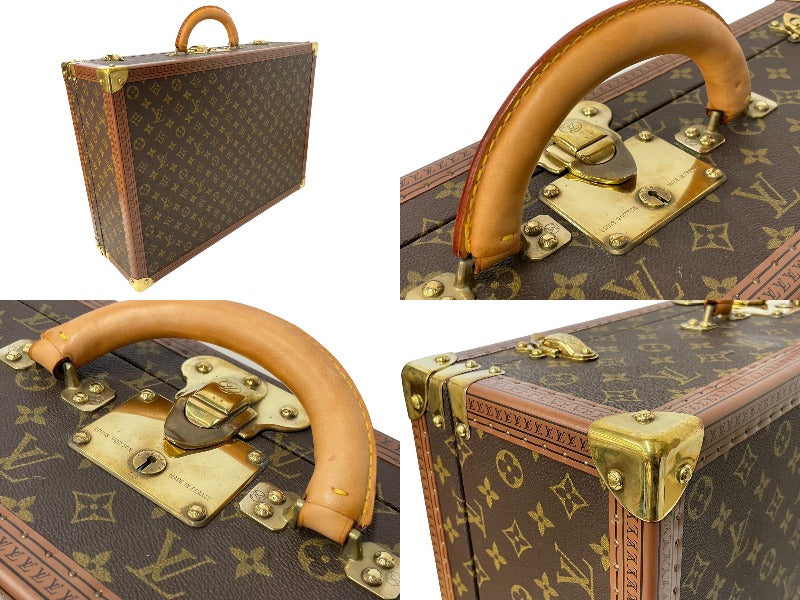 LOUIS VUITTON ルイ ヴィトン ビステン 55 トランク ケース M21327 モノグラムキャンバス ブラウン 美品 中古 64790 –  Casanova Vintage