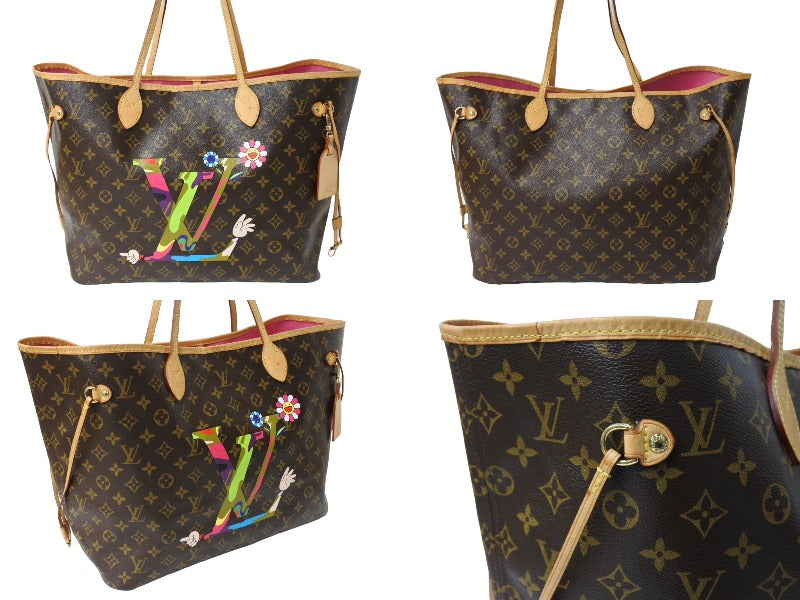 LOUIS VUITTON ルイヴィトン ネヴァーフルGM LV HAND トートバッグ M95561 村上隆 MOCA限定コレクション 美品 中古  65208 – Casanova Vintage