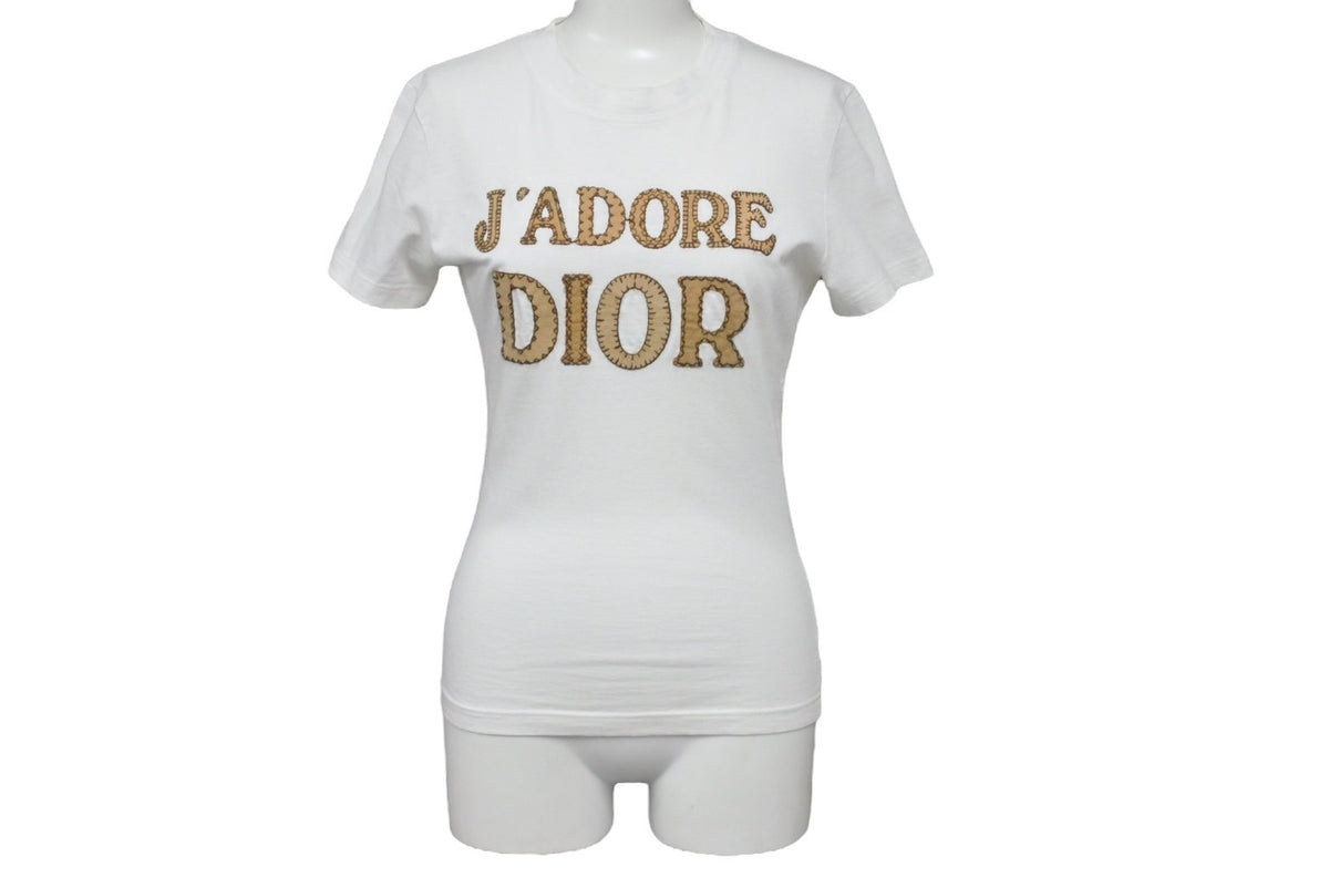 Christian Dior クリスチャンディオール John Galliano ジョンガリアーノ期 半袖Ｔシャツ 3P16155020 白  サイズ38 中古 65360 – Casanova Vintage