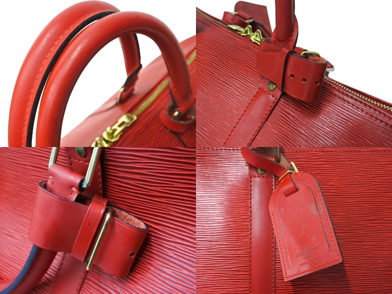 Louis Vuitton ルイヴィトン エピ キーポル50 ボストンバッグ M42967 カスティリアンレッド エピレザー 美品 中古 65617  – Casanova Vintage