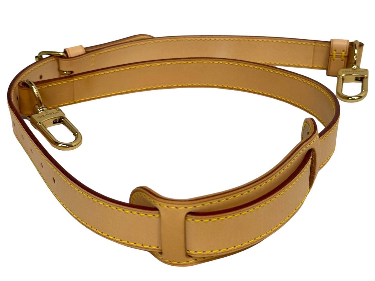 【LOUIS VUITTON】ショルダーストラップ　ヌメ革　キーポル用 LOUIS VUITTON】ショルダーストラップ ヌメ革 キーポル用 - メルカリ