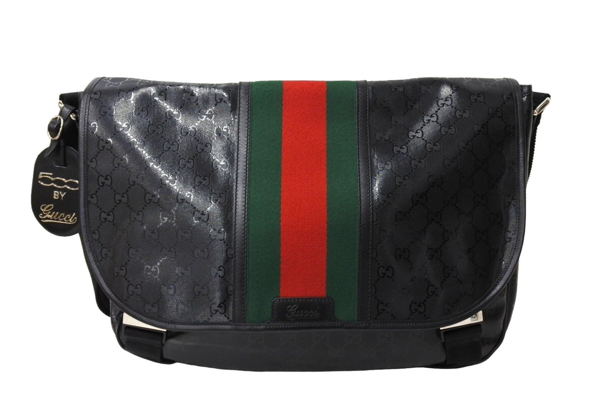 GUCCI グッチ シェリーライン ショルダーバッグ 269376 204990 GGインプリメ ブラック レッド グリーン 美品 中古 65700  – Casanova Vintage