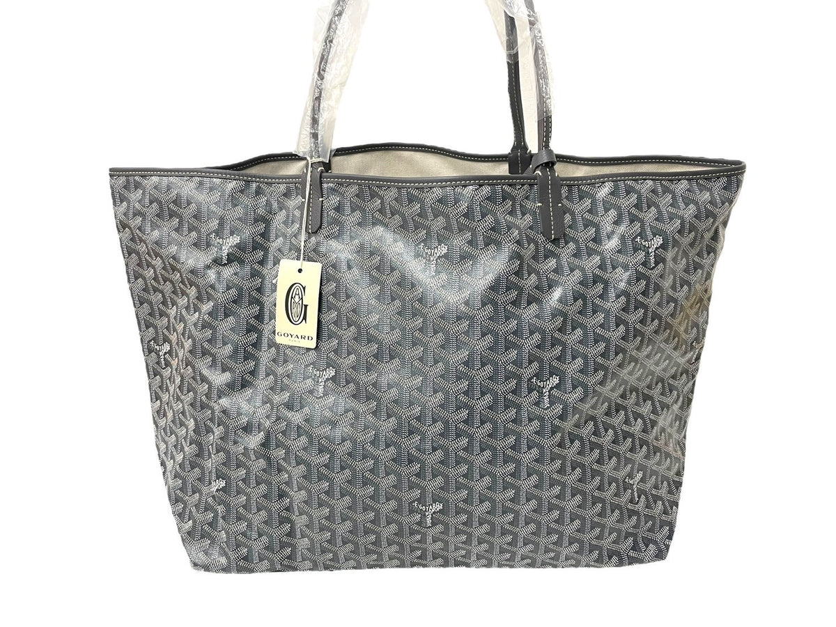 新品未使用 GOYARD ゴヤール トートバッグ SAINTLOUIS PM VERT サンルイGM PVCコーティングキャンバス グレー 中古  65682 – Casanova Vintage