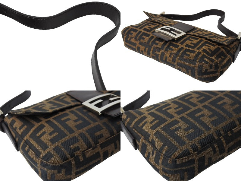 FENDI フェンディ ズッカ柄 マンマバケット ハンドバッグ ワン
