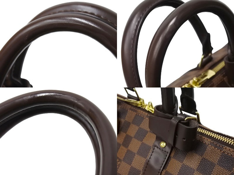 LOUIS VUITTON ルイヴィトン キーポル バンドリエール45 ボストンバッグ N41428 ダミエ エベヌ レザー ゴールド金具 美品 中古  66208 – Casanova Vintage