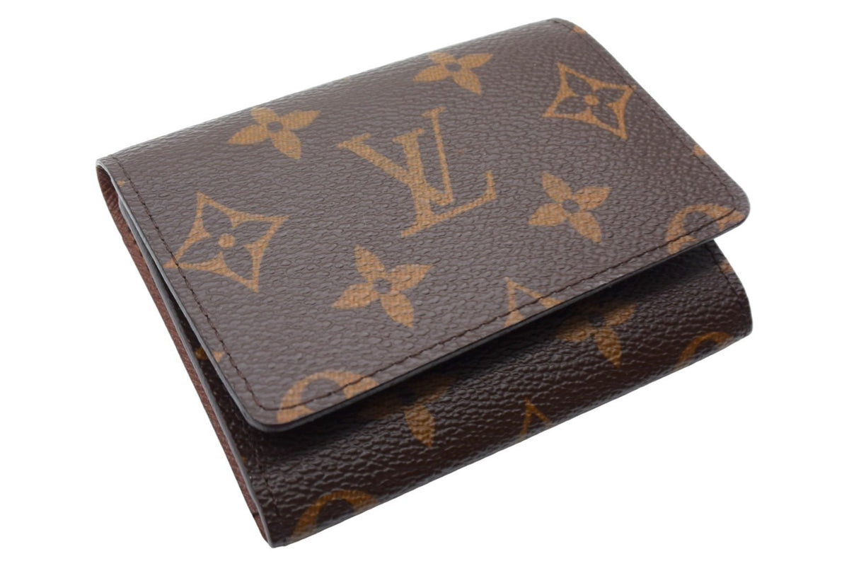 極美品 LOUIS VUITTON ルイヴィトン アンヴェロップ・カルト ドゥ ヴィジット カードケース M63801 モノグラム 中古 66539  – Casanova Vintage