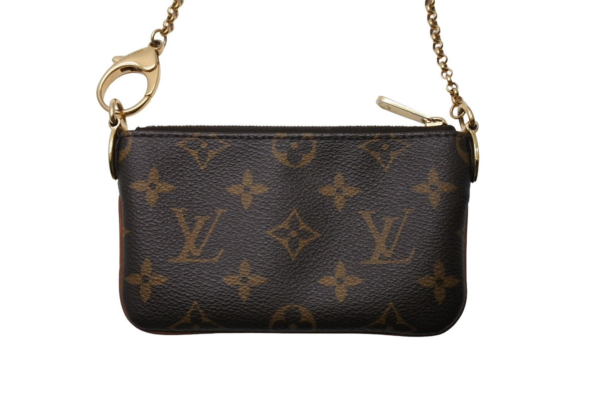 LouisVuitton ルイヴィトン ポシェットミラMM モノグラム チェーンハンドバッグ ポーチ 廃盤品 M60094 ブラウン 美品 中古  66713 – Casanova Vintage