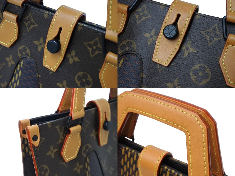 極美品 LOUIS VUITTON ルイヴィトン × NIGO ニゴ― ダミエ ジャイアント モノグラム 2WAY トートバッグ N40355 中古  66831 – Casanova Vintage