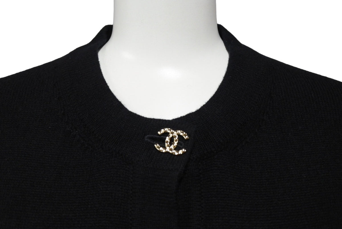極美品 CHANEL シャネル ニット ワンピース カーディガン P73485K10530