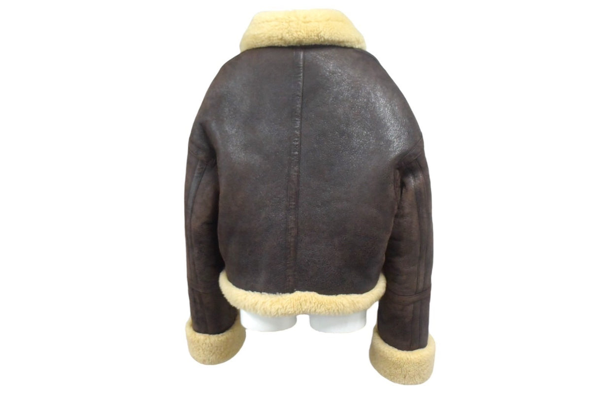 【新品未使用品】Ami Paris アミ パリス クロップドムートンジャケット Ami Paris アミ パリス クロップドムートンジャケット B-3 ターキー製