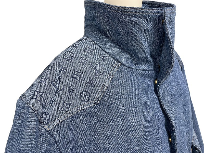 LOUISVUITTON ルイヴィトン モノグラム パデッド パファー デニム