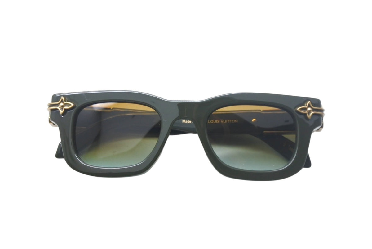 極美品 LOUIS VUITTON サングラス ブラック/グラデーション 極美品 LOUIS VUITTON ルイヴィトン サングラス LV アラベスク Z2556U