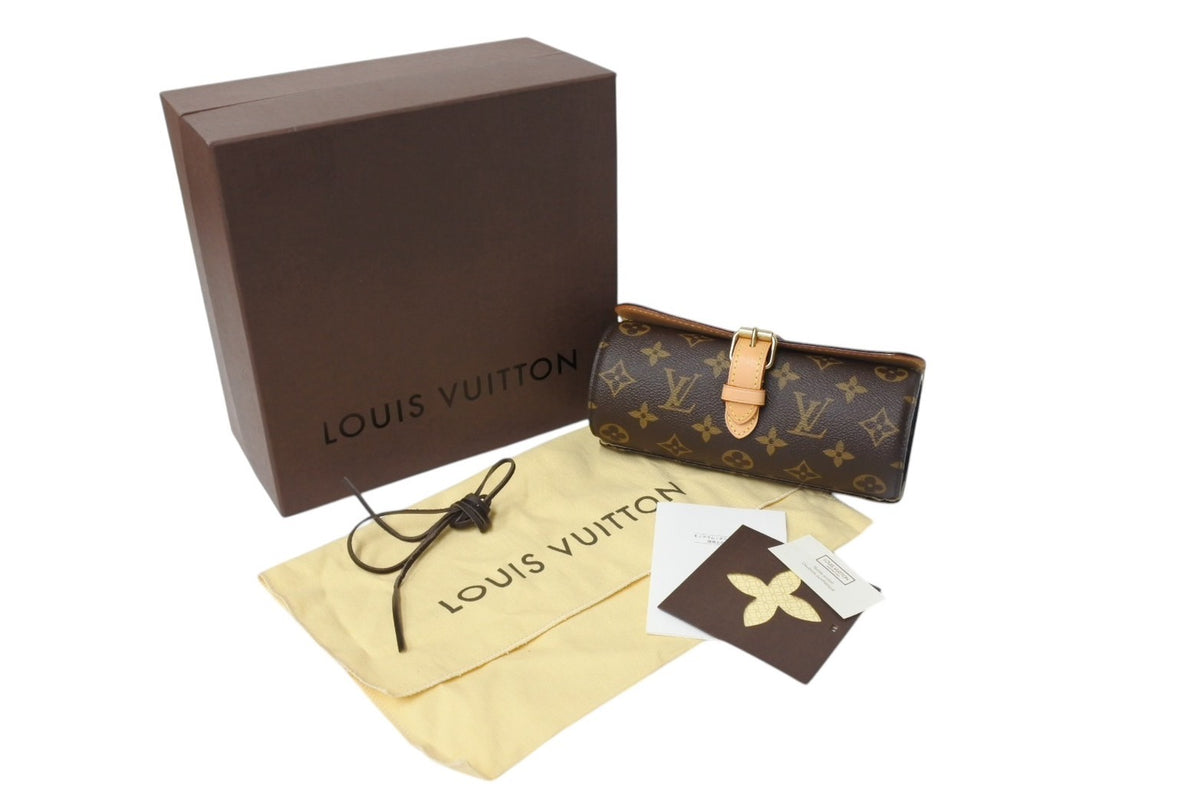 極美品 LOUIS VUITTON ルイヴィトン 時計ケース M47530 エテュイ・3 モントル モノグラム 中古 4c069625 –  Casanova Vintage