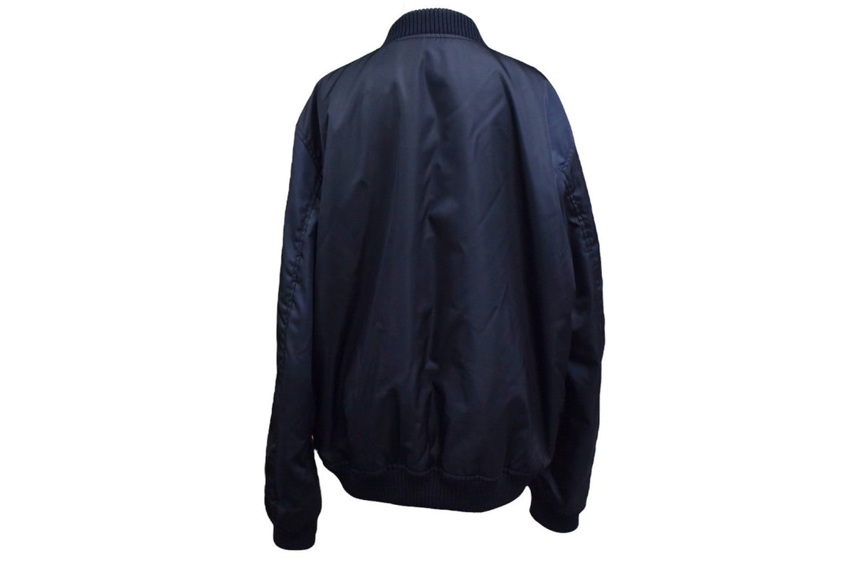 美品　PRADA プラダ　ネイビー ブルゾン　ジャンパー　ジャケット 中古・古着通販】PRADA (プラダ) Re-Nylon ブルゾンジャケット