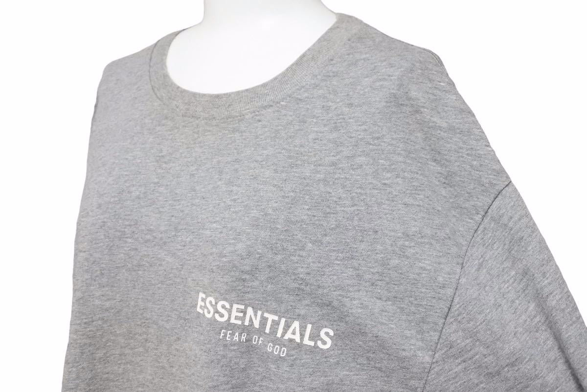 ESSENTIALS エッセンシャルズ 長袖Tシャツ ロンT カットソー グレー