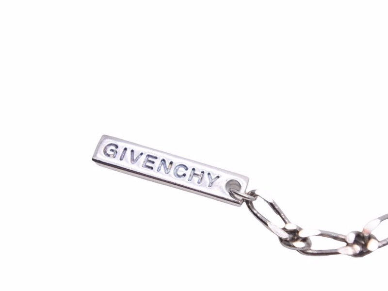 GIVENCHY ジバンシー ネックレス シルバー チェーン ブランドロゴ 合金 レディース 美品 38889 – Casanova Vintage