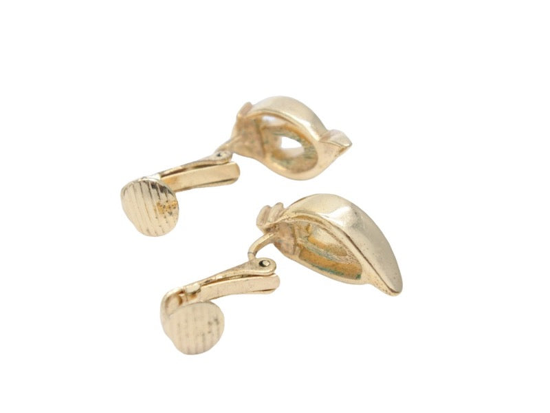 Christian Dior クリスチャンディオール イヤリング リーフ セット