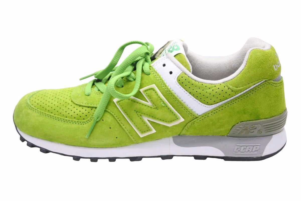 NEW BALANCE ニューバランス 576 スニーカー グリーン スエード メンズ
