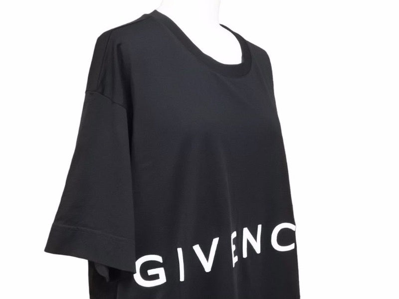 Givenchy ジバンシー 21AW 立体ロゴ刺繍 オーバーサイズ Tシャツ