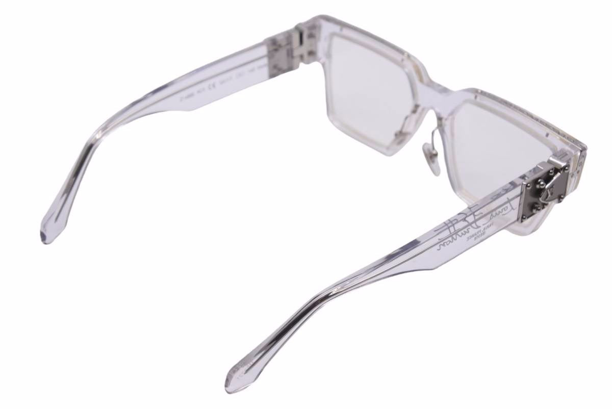 LOUIS VUTTON1.1ミリオネアサングラスクリア伊達眼鏡 - サングラス/メガネ