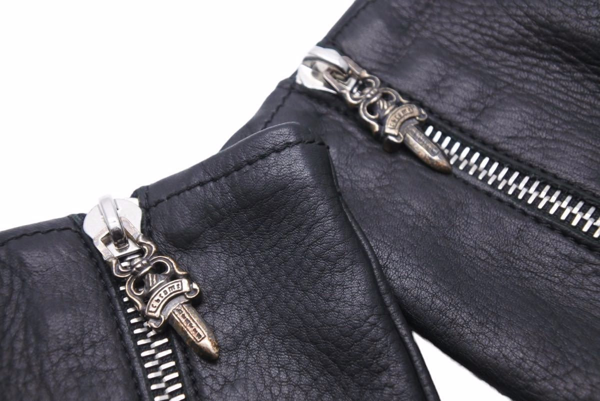 Chrome Hearts クロムハーツ DGR ZIP GROVE/ダガージップグローブ 