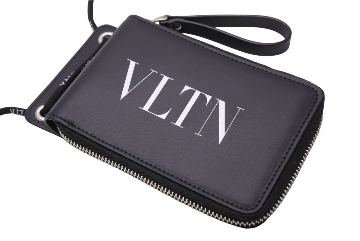 VALENTINO GARAVANI ヴァレンティノ ガラヴァーニ VLTN カーフスキン