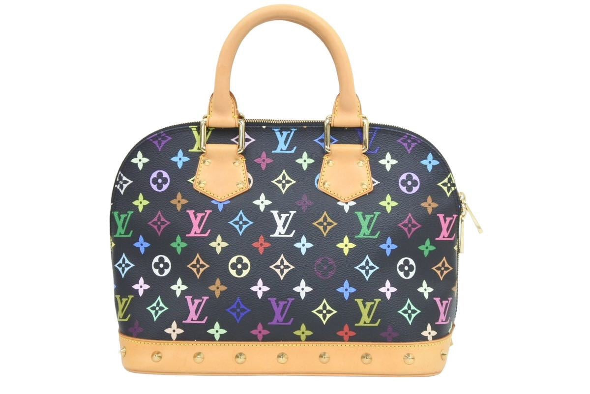 LOUIS VUITTON ルイヴィトン アルマ スタッズ 村上隆 ハンドバッグ マルチカラー M92646 美品 中古 44321 –  Casanova Vintage