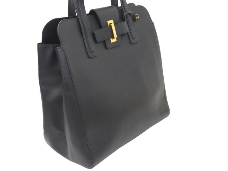 極美品 DELVAUX デルボー サンプリシームトート ブラック メンズ トートバッグ 中古 45542 – Casanova Vintage