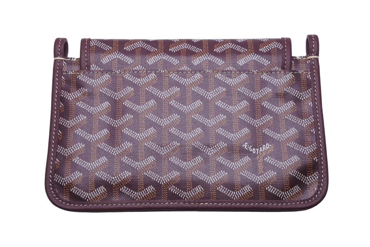 新品同様 GOYARD ゴヤール Plumet プリュメ ショルダーバッグ 斜めがけ