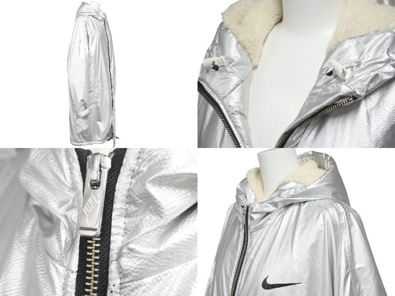 NIKE ナイキ Fearofgod フィアオブゴッド ナイロンコート ボアジャケット HO180610SIV ナイロン ポリエステル S 美品 中古  47638 – Casanova Vintage