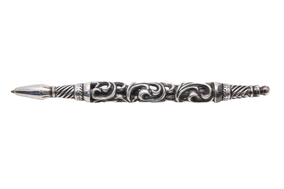 クロムハーツ Chrome Hearts PEN FILIGREE/フィリグリーボールペン シルバーボールペン 52.4g 美品 中古 48303 –  Casanova Vintage