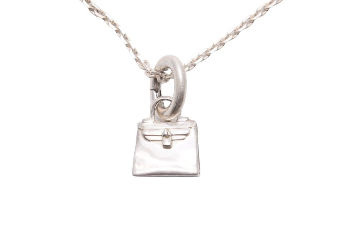 HERMES エルメス ネックレス・チョーカー アミュレットケリー