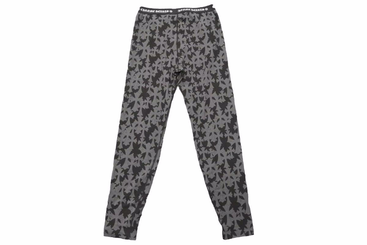 CHROME HEARTS クロムハーツ パンツ レギンス CHクロス 総柄 コットン