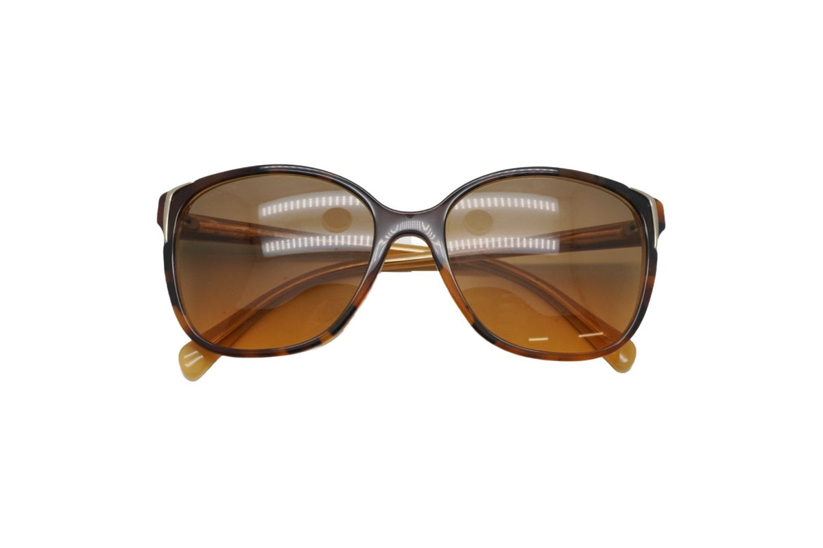 極美品 PRADA プラダ サングラス 55□17 140 SPR010 F00A8 ブラウン