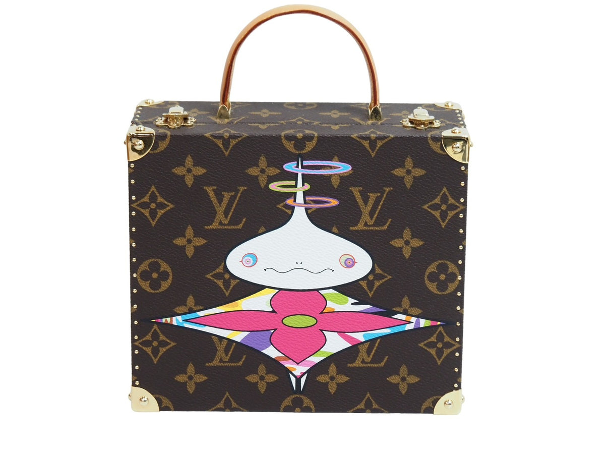 世界200個限定 新品未使用 LOUIS VUITTON ルイヴィトン×村上隆 ミニトランク ジュエリーボックス オニオンヘッド モノグラム  52167 – Casanova Vintage