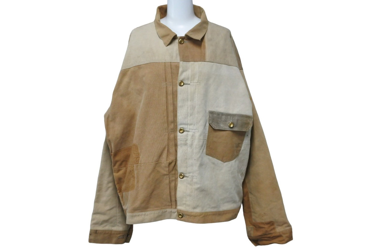 グレイトランド great land carhartt カーハート ダック ダック生地 リメイク 再構築 ジャケット 美品 中古 54753 –  Casanova Vintage