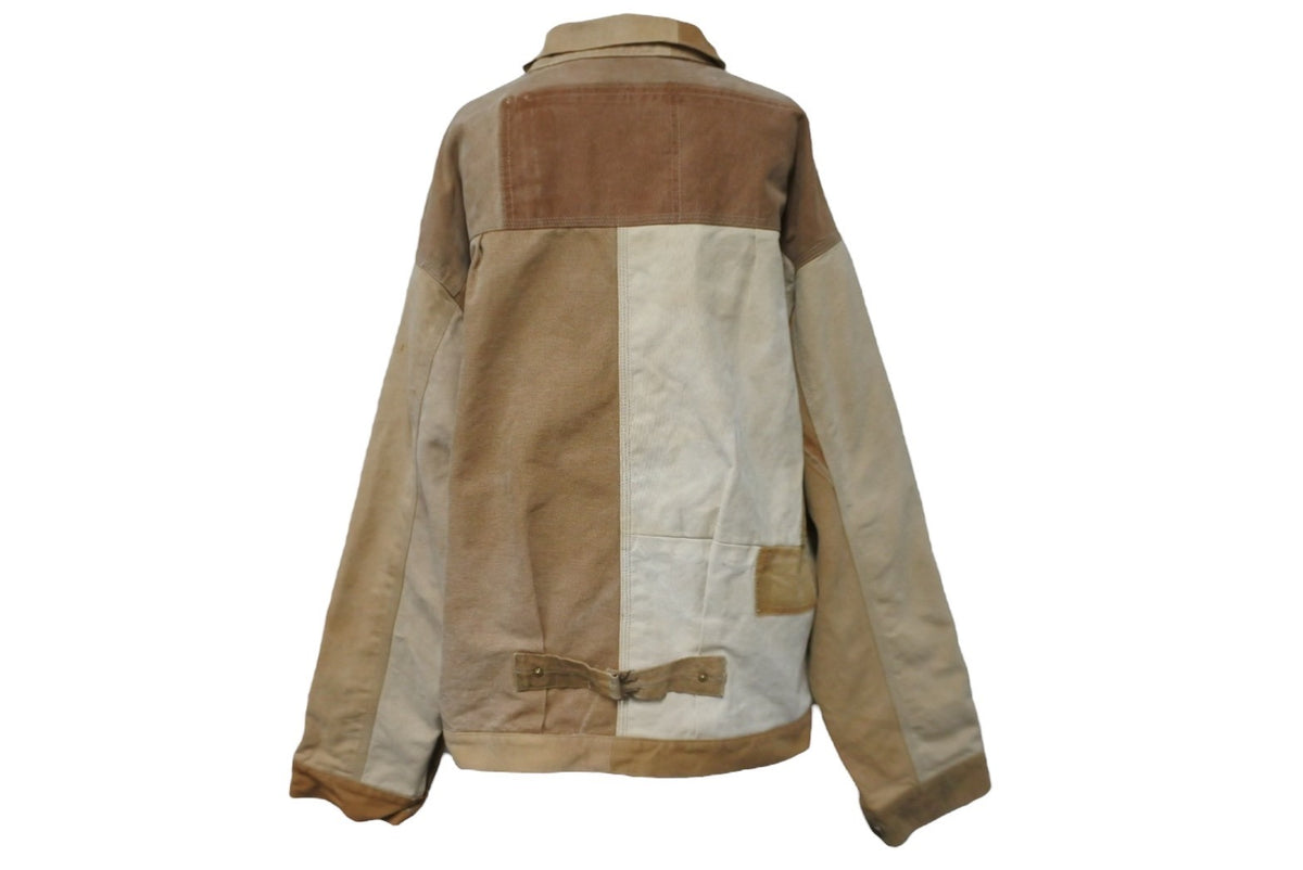 グレイトランド great land carhartt カーハート ダック ダック生地 リメイク 再構築 ジャケット 美品 中古 54753 –  Casanova Vintage